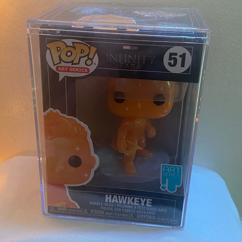Marvel “Hawkeye” Funko Pop With Box Protector